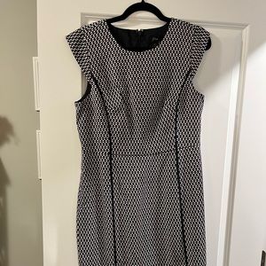 J. Crew NWT Navy Print Sheath Dress 12
